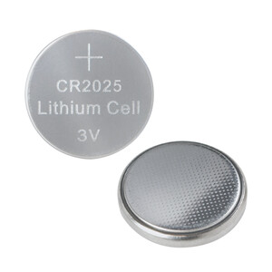 CR2025-LC Knapcelle, Lithium, CR2025, 3V