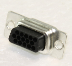 HDSL15CR D-Sub Plug 15-Pole VGA Crimp