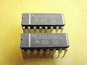 MC14529BCP Dual 4-Channel Analog Data Selector, DIL16