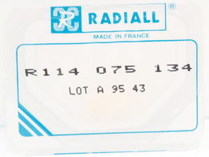 R114075134 SMB / STRAIGHT PLUG CRIMP TYPE CABLE 2.6/50+75 S Radiall