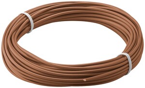 W55040 Wire LIY-V, 0,14mm², brun, 10m