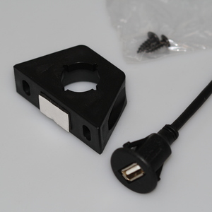 W95446 USB 2.0 Forlænger med fastspænding, 3m