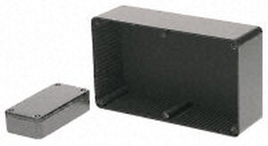 BIM2005/15-EMI/RFI BIMBOX, ABS, EMI/RFI SCREENED, GRÅ, 50x80x150mm