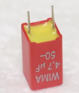 MKS2U4,7K50-5 MKT Capacitor 4,7uF 50V 10% P5