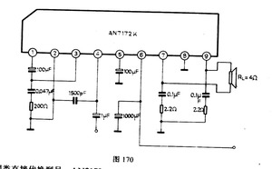 AN7172K 14W Audio Power Amplifier PIN-9