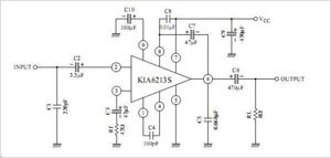KIA6213S 0.5W Single Power Amp SIP-9