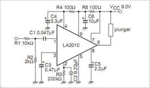 LA2010 Audio level sensor SIP-9