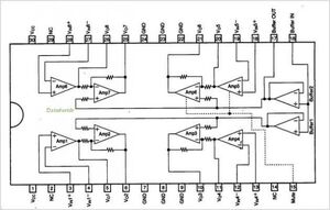 LA6541 4-channel Bridge Driver HSOP-30