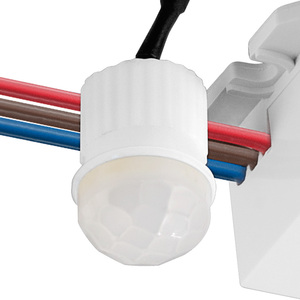 W96006 Mini PIR-sensor til indbygning, LED ready 230V