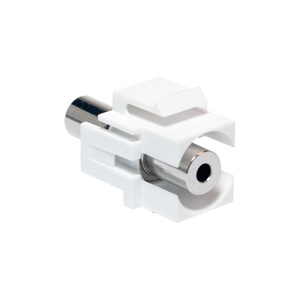 NK0029 Keystone In-Line Coupler Stereo Jack 3.5mm female > Stereo Jack 3.5mm female