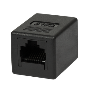 NP0034A Inline Coupler 1:1 Cat.6 RJ45 UTP, black LogiLink®