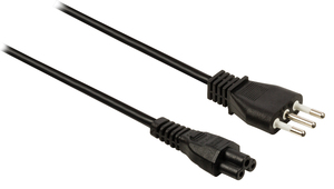 N-VLEP11320B30 Power cable Italy plug male - IEC-320-C5 3.00 m black