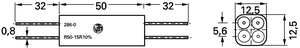 287-0 Effekt-modstand, 10%, 10W, 5-150R