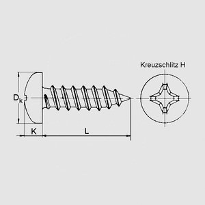 SB814213 Tapping Screws 4,2x13 100 stk.