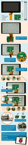 RASPBERRYPI-DISPLAY Raspberry Pi 7" Touch Screen Display