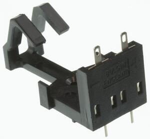 BX0033 Batteriholder 1 x 9V/PC Pins til print