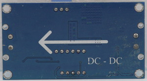 MODU0106 DC-DC step down konverter -In 4-35Vdc/ Out 1,3-35Vdc / 2A, print