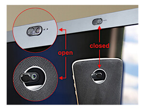 AA0111 Webcam kameraskjuler til bærbar, smartphone og tablet