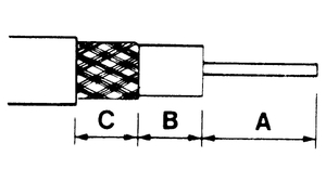 R124.071.123W SMA crimp HAN for RG-174 RADIALL