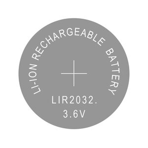 LIR2032 Lithium knapcellebatteri, Genopladelig Lir2032