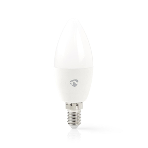 N-WIFILC10WTE14 Smart LED-pære med Wi-Fi | Fuldfarve og varm hvid | E14