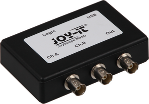 JT-SCOPEMEGA50 USB-oscilloskop 15 MHz 2-kanals, 16-kanals 8 Bit Digital hukommelse