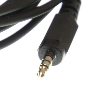 MC-4350 Jack plug with cable Black 4P