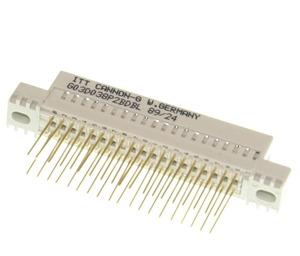 603D038P2BDBL Kantconnector 2x19-pol RM2,54 Wire-wrap m.flange