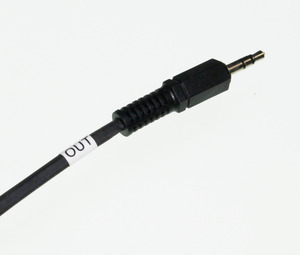 88-0210-00046 Intern lydkort kabel OUT 30cm. 4 x spadestik 2,8