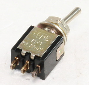 MS-521 Toggle Switch 1-pol Moment ON/(ON)