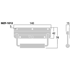 MZF-8312 Surface Handle Spring - Kufferthank