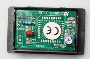 BN100041 Digitalt panelmeter PM438, 3,5 ciffer, spænding