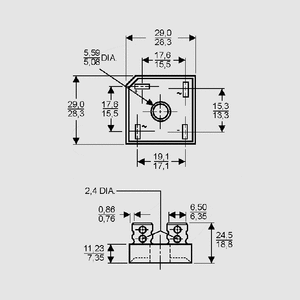 GBPC3502 Bridge Rect. 35A 140V(RMS) Flat GBPC_