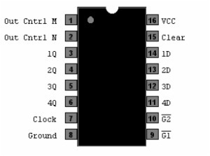 CD4076 4-Bit D-Type Registers DIP-16