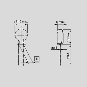 B57237S709M NTC Inrush Current Limiters 7R 4,2A B57236S_