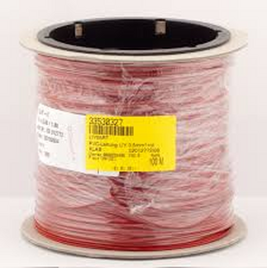 LIY05RT Wire LIY 0,5mm² Rød