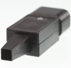 GST4 IEC Power Connector C14, Straight GST4