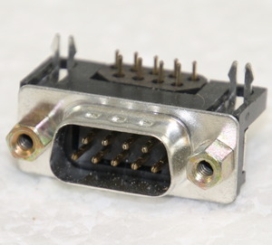 SL09WSI D-Sub Plug 9-Pole Solder Pin FP8,08