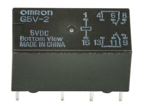 G5V-2-H1 Relay DPDT 2A 12V 960R G5V-2-H1 12VDC