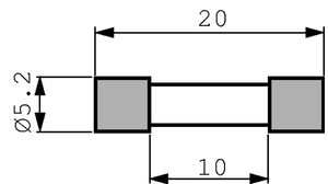 FSF04 Sikring Flink 4A 5x20