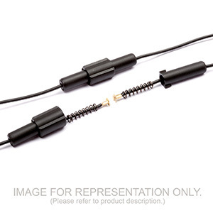 PTF80A Sikringsholdere In-line for kabel INCL. 2 x 150mm. kabel