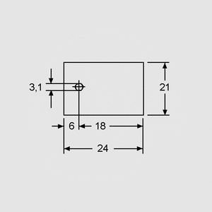 SIS30-TO-3P Silicone Insulator 0,3mm TO-3P 20x25mm. SIS30-TOP3