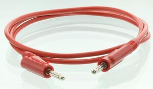 HF101RT PVC Prøvekabler, 4mm Jack, 100cm, rød
