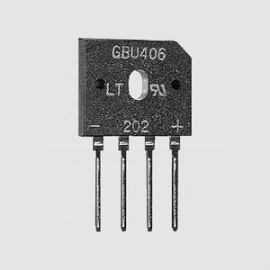 GBU808-F Bridge Rect. 8A 560V(RMS) 5/5mm  