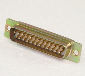SL25LG D-Sub-Plug 25-Pole Solder Pin PCB