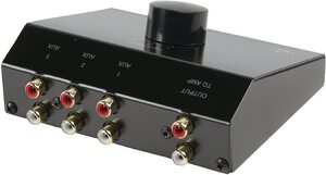 N-ASWITCH-3 Audio Switch, analog, 3 AUX-indgange