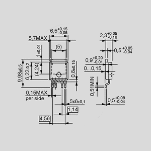 ITS410E2 High-Side Sw. 65V &gt;1,6A TO220AB-5 TO252-5