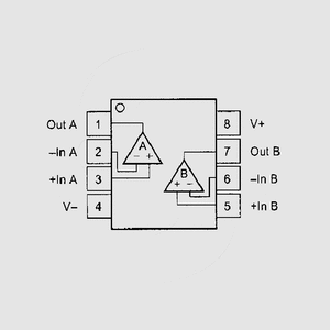 OPA2277UA 2xOp-Amp UL Offs 1MHz 0,8V/us SO8 OPA2237UA, OPA2337UA, OPA2340UA, OPA2350UA