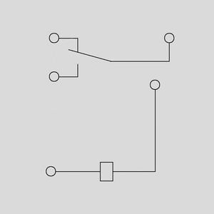 TRS-L-24 Miniature-High-Current-Relay 24V Pin Board