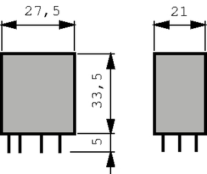 55.34.9.024.0090 Ind. Relay 4PDT 7A 24V 600R LED Au F5534-24LD